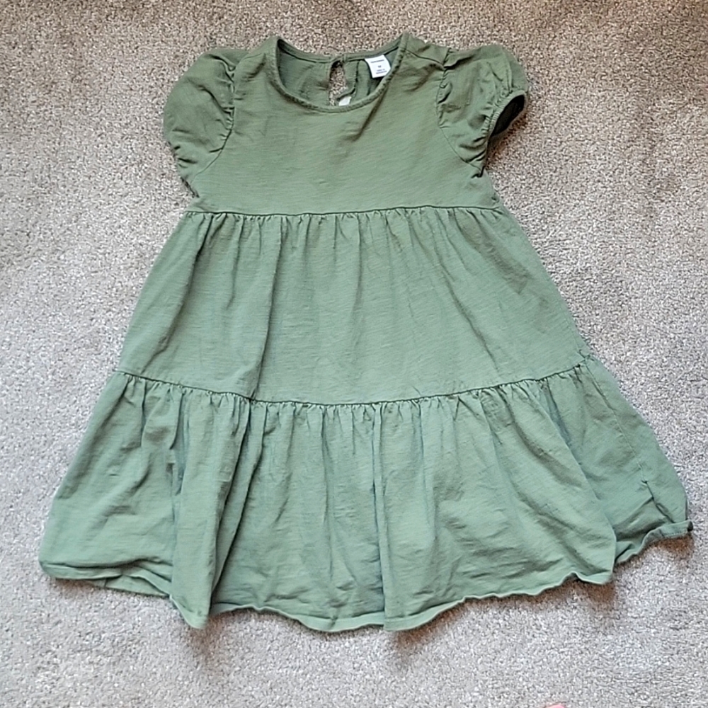 Green Cotton Old Navy dress 5T